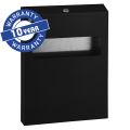 MERIDA STELLA BLACK LINE toilet seat cover dispenser, black